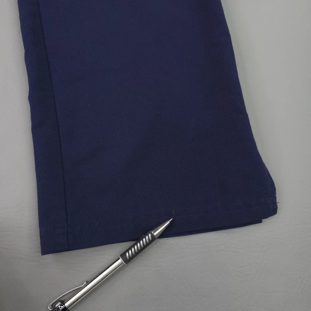 FIGS Technical Collection Pants Womens Medium Petite Blue Medical Scrub Cargo